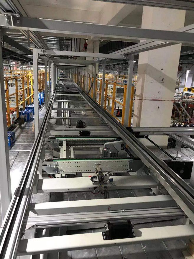 Production logistics projects in the tire industry