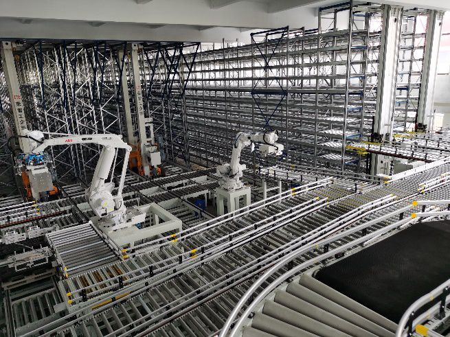 Production logistics projects in the automotive parts industry